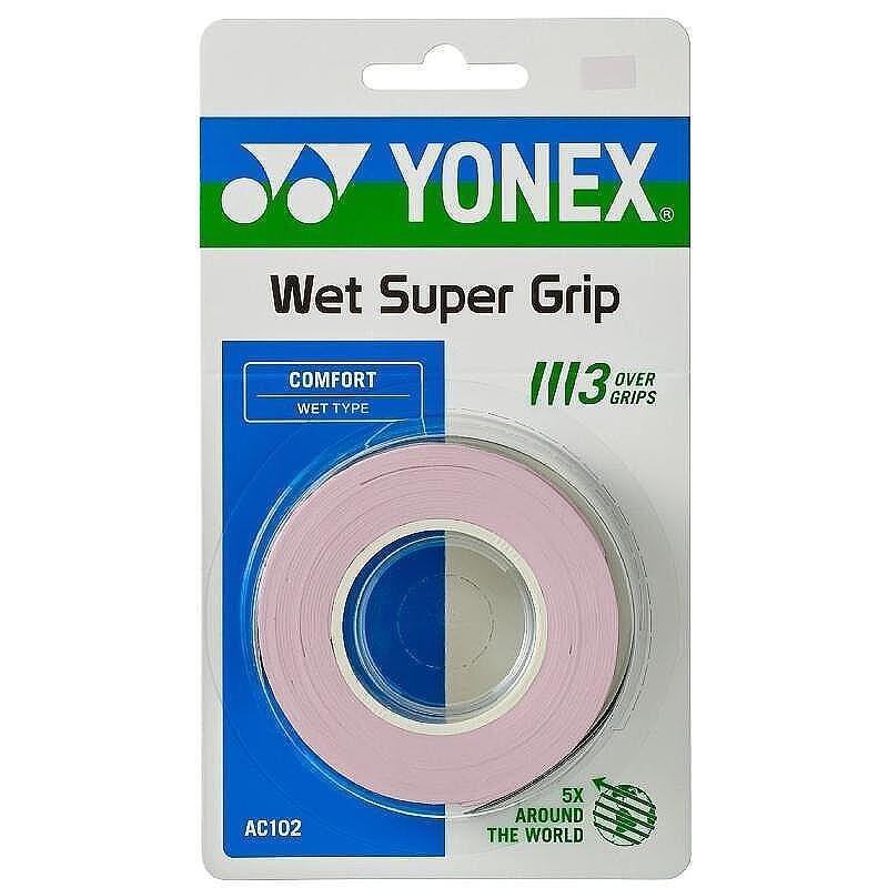 Gripuri Yonex Wet Super Grap x3 roz pal