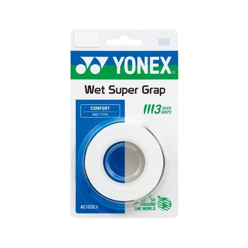 Gripuri Yonex Wet Super Grap x3 White