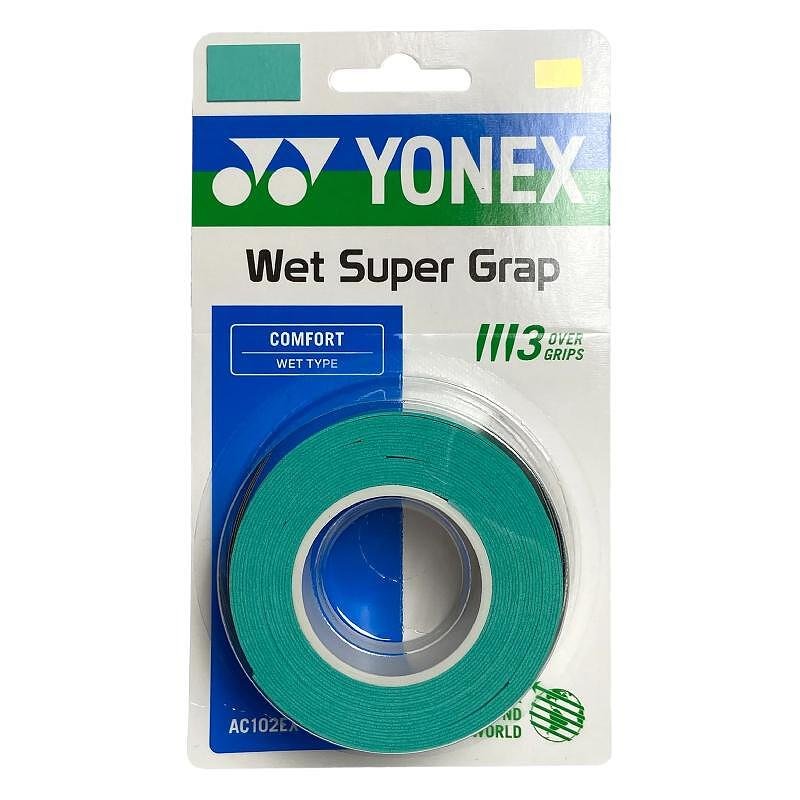 Gripuri Yonex Wet Super Grap x3 Verde