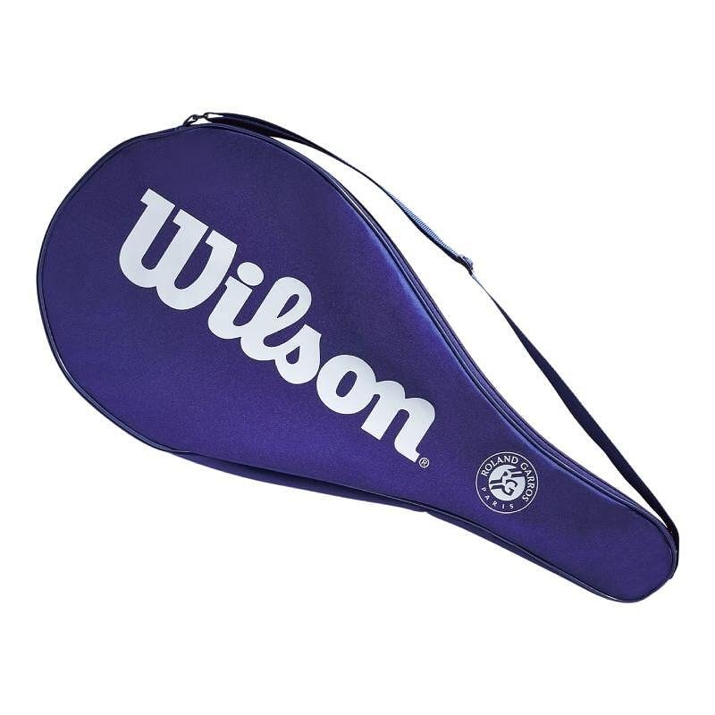 Husă pentru rachetă de tenis Wilson Roland Garros - husă elegantă pentru rachete de tenis Wilson pentru transport sigur și protecție.