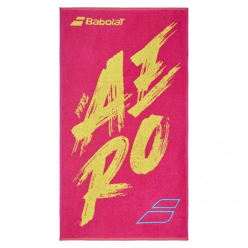 Кърпа Babolat MEDIUM TOWEL PINK AERO, розова спортна кърпа 50 x 90 см за корт и душ