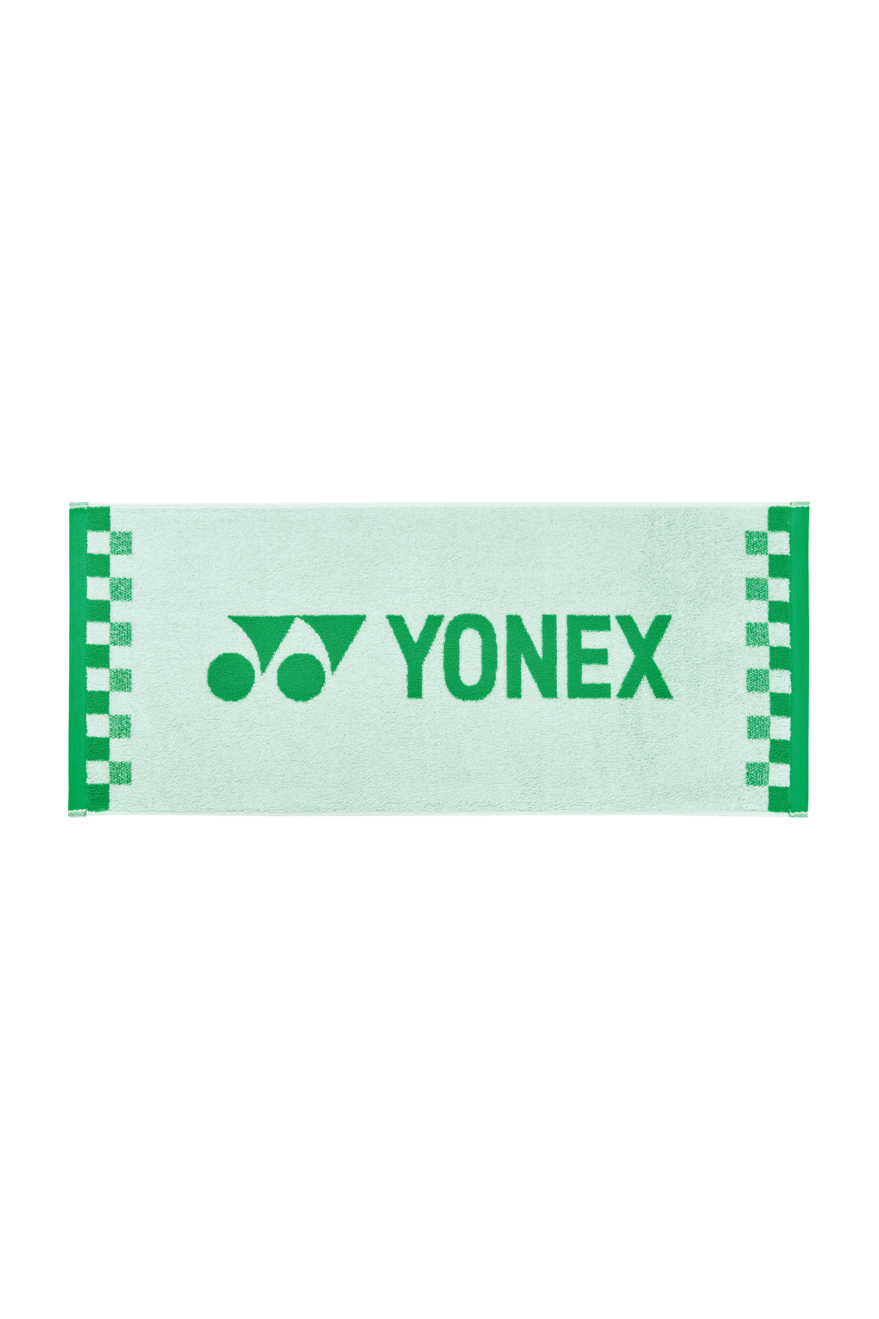 Кърпа за лице Yonex 34 х 80 см White, бяла памучна спортна кърпа с лого Yonex за тенис и падел.