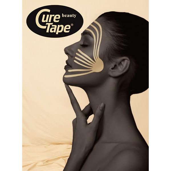 Bandă kinesiologică pentru față CURETAPE® BEAUTY