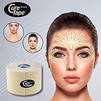 Bandă kinesiologică pentru față CURETAPE® BEAUTY