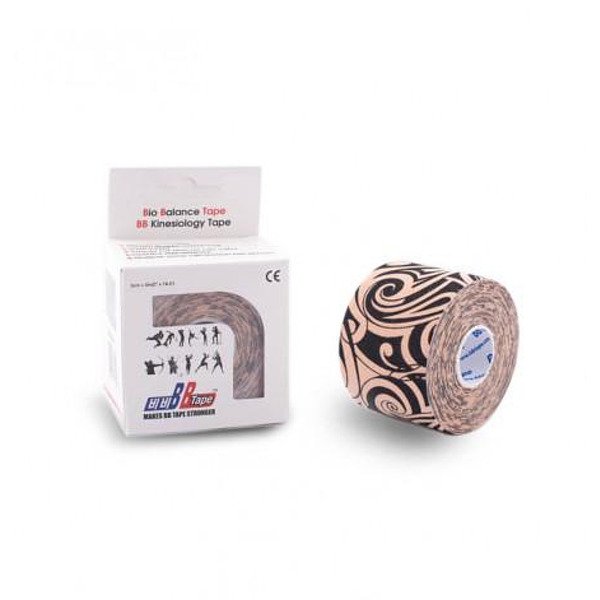 Bbtape™ Kinesiology Tape 5cm × 5m Tattoo Beige (South Korea)