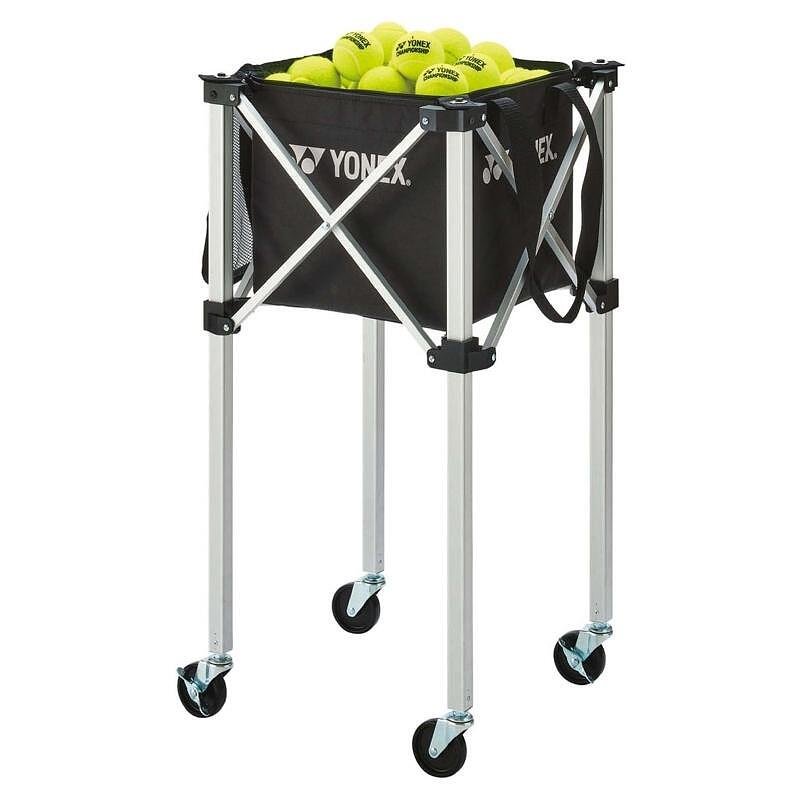 Troler Yonex Ball Bag (fără mingi de tenis) – geantă ușoară cu roți pentru mingi de tenis și acces facil în timpul antrenamentelor