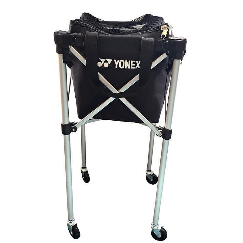 Troler Yonex Ball Bag (fără mingi de tenis) pentru depozitarea și transportul mingilor, cu roți și deschidere ușoară