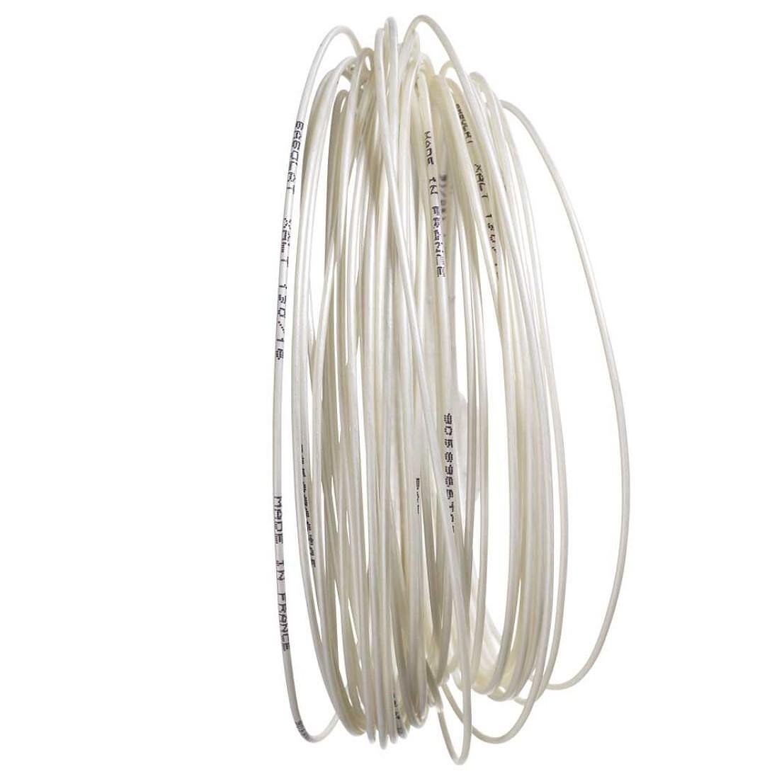 Cordaj Babolat XALT 12M - spirală albă pentru rachete de tenis, confort, control și absorbția vibrațiilor