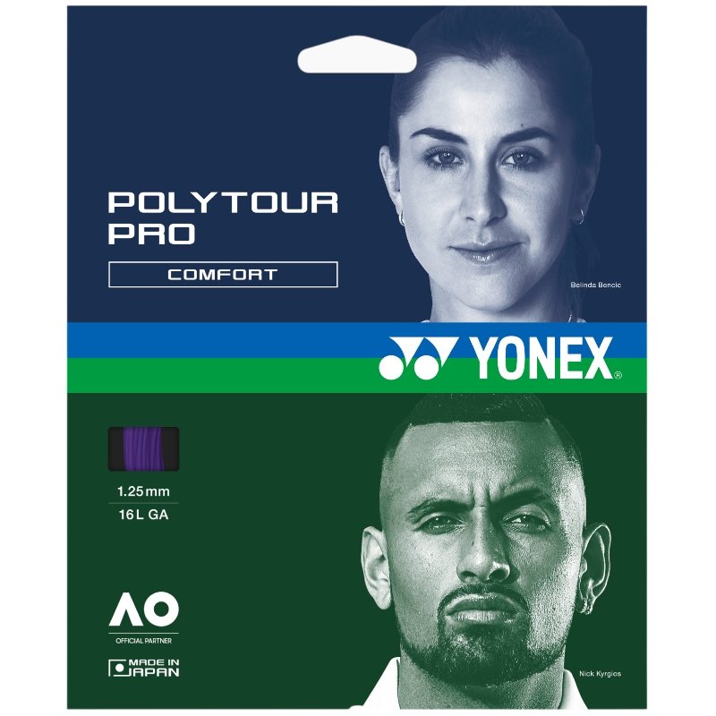 Racordaj Yonex Polytour Pro 125 mov de miezul nopții