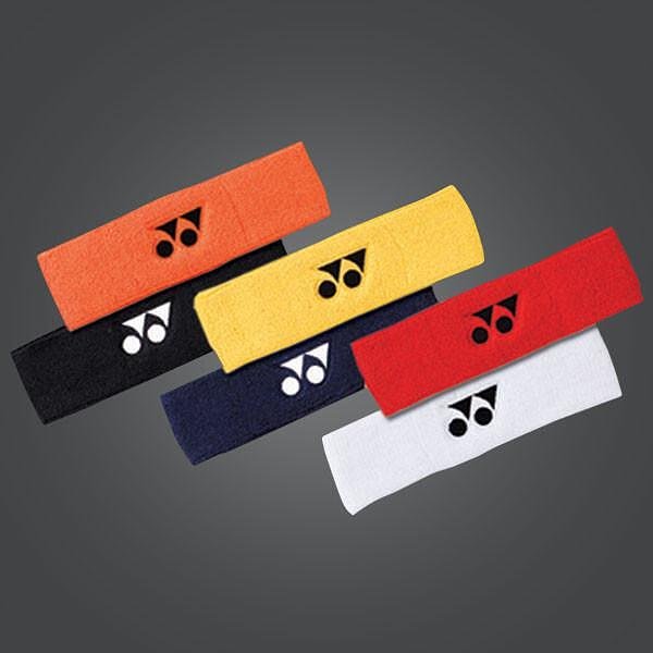 Лента за глава Yonex - red, black, white, navy blue, yellow, orange в 6 цвята за тенис и бадминтон
