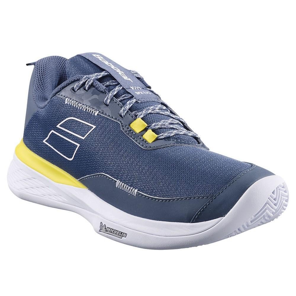 Pantofi sport pentru bărbați Babolat SFX EVO CLAY MEN - dark grey, white – pantofi de tenis Babolat confortabili pentru stabilitate și confort pe teren.