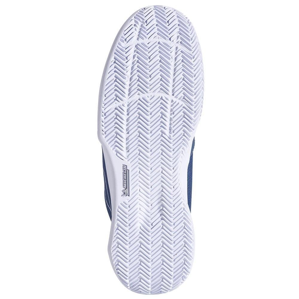 Pantofi sport pentru bărbați Babolat SFX EVO CLAY MEN - dark grey, white, talpă pentru teren de zgură cu aderență excelentă