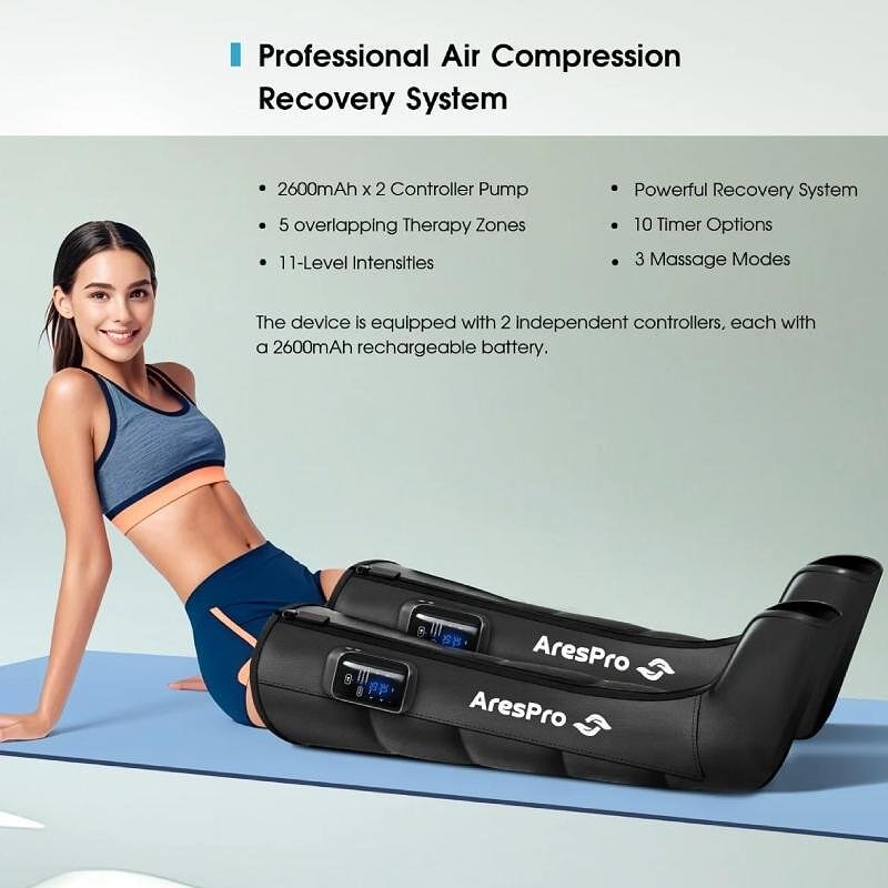 Foot massager, lymphatic drainage, AresPro Next Level