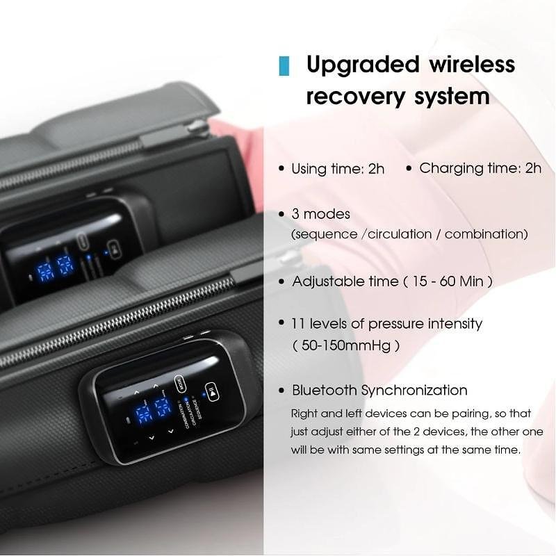 Foot massager, lymphatic drainage, AresPro Next Level