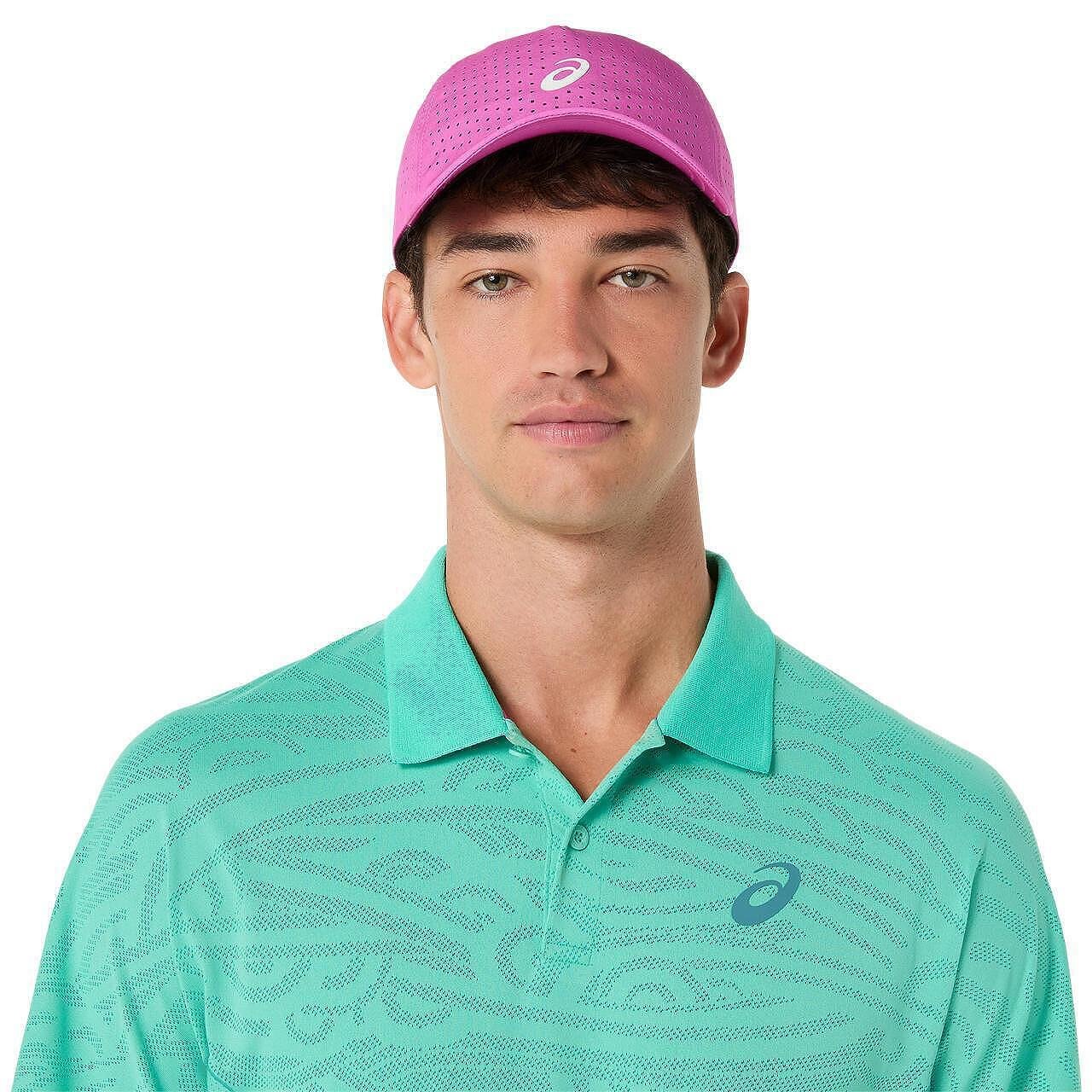 Men's ASICS MATCH JACQUARD T-shirt Aurora Green