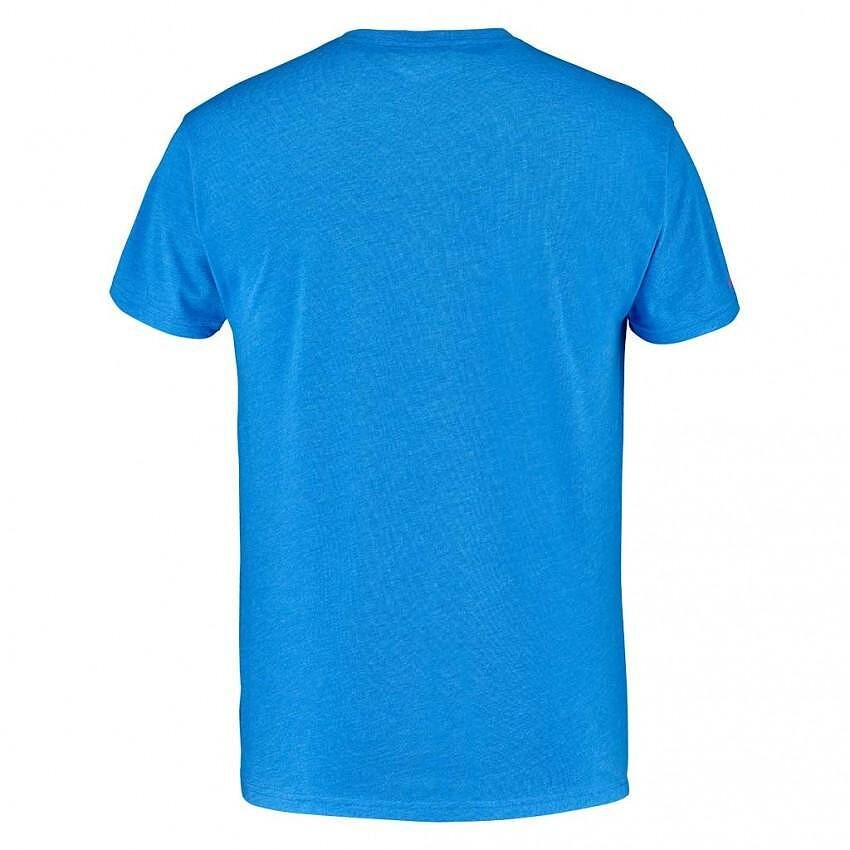 Мъжка тениска Babolat EXERCISE BIG FLAG - french blue, спортна тениска за тренировки с комфорт и Regular Fit
