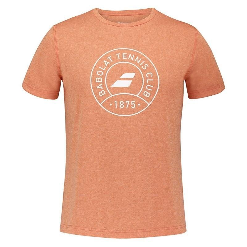 Babolat EXERCISE GRAPHIC Men's T-Shirt - vibrant orange