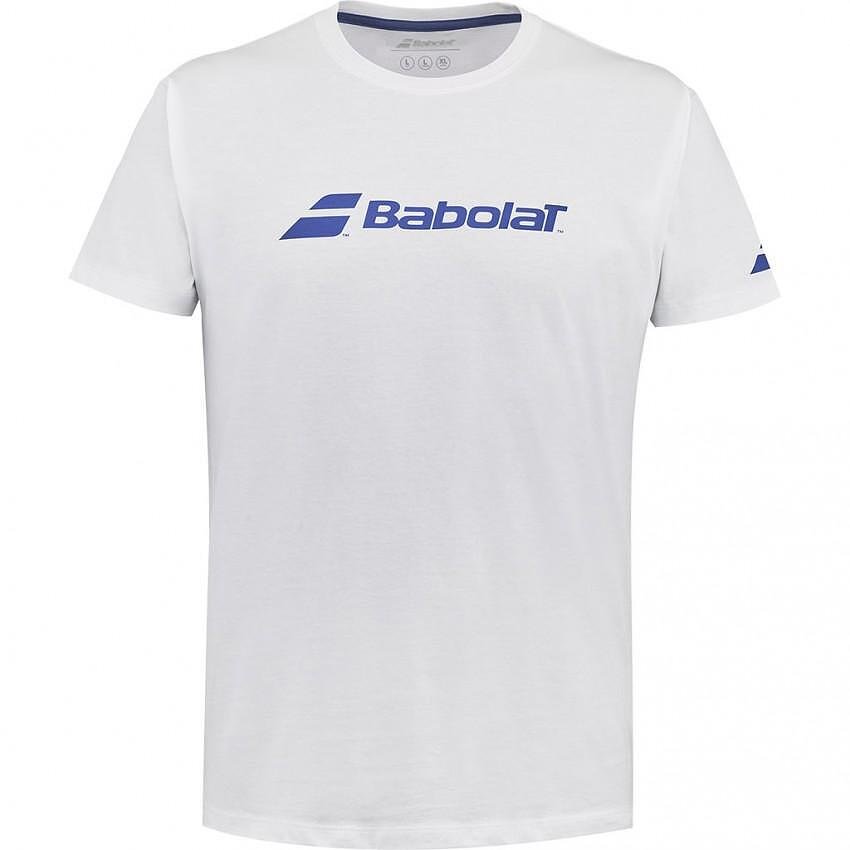 Мъжка тениска Babolat EXERCISE TEE 2024 - white