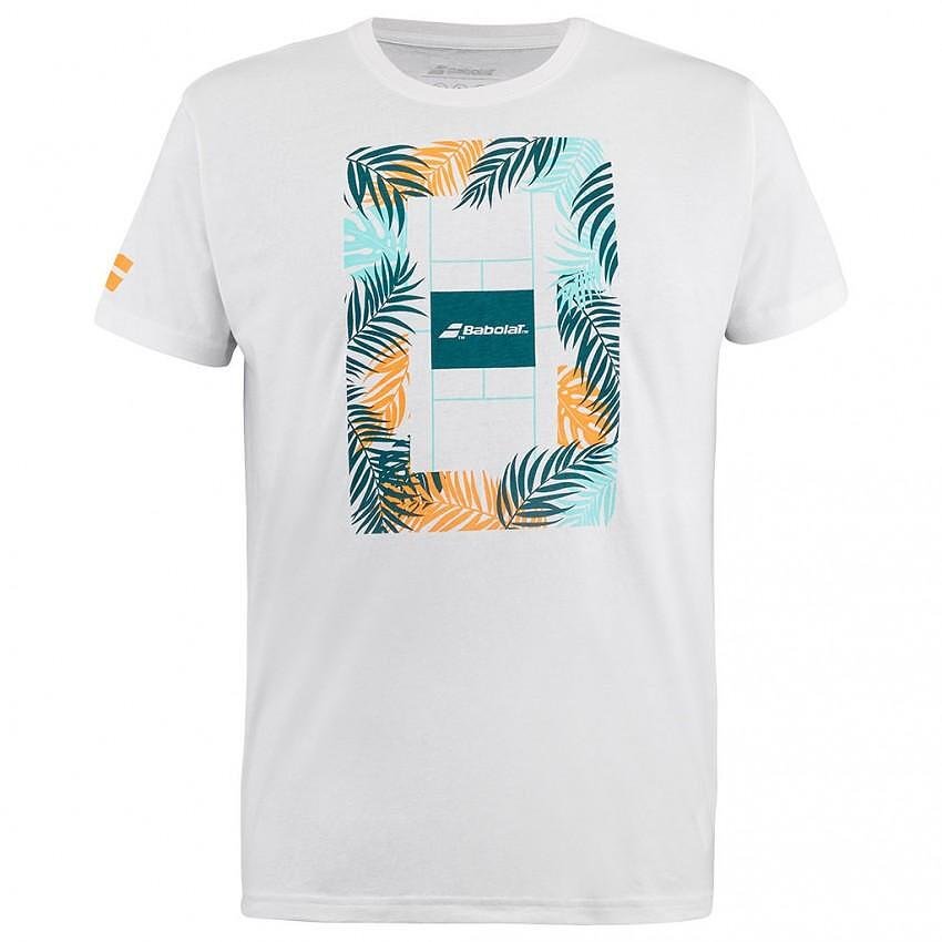 Мъжка тениска EXERCISE MESSAGE TEE - бял