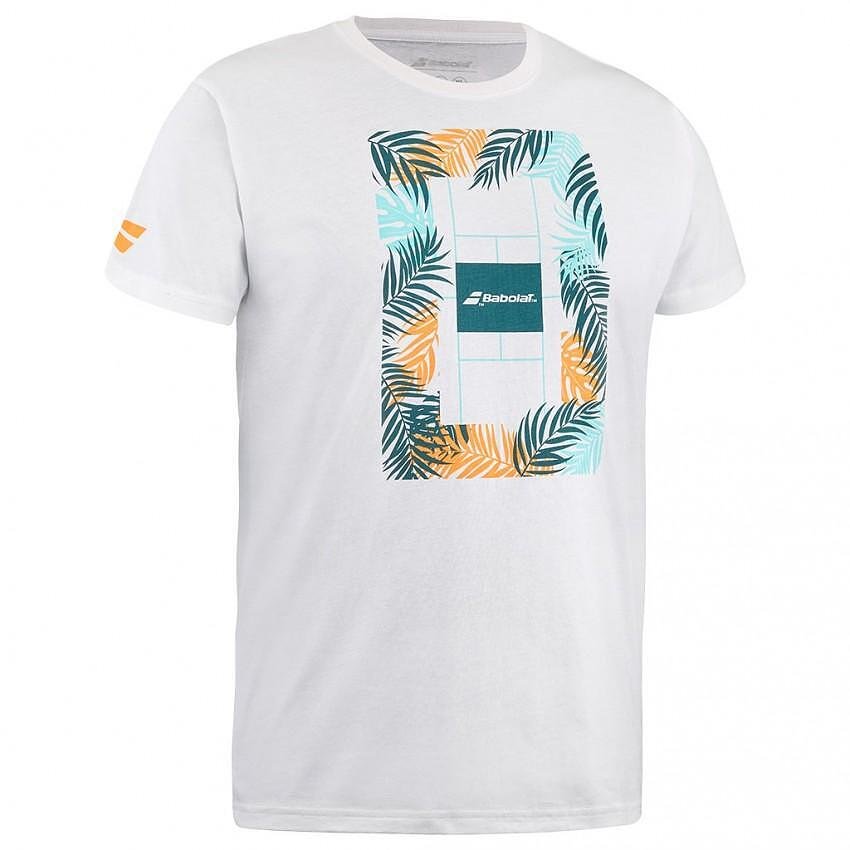 Мъжка тениска EXERCISE MESSAGE TEE - бял