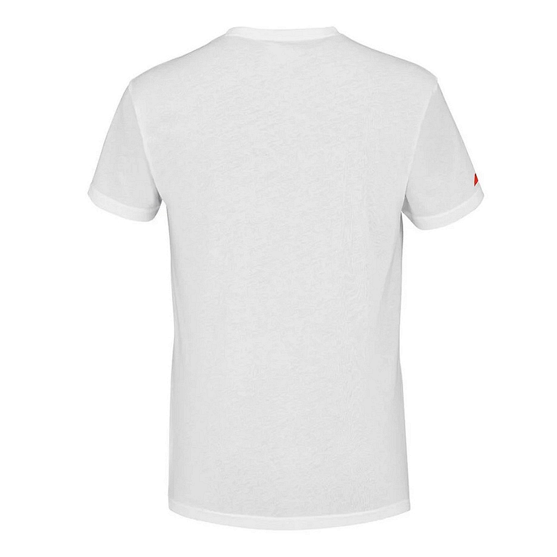 Men's Babolat Padel T-shirt, made from 60% cotton and 40% polyester, with a player print highlighting precision, control, and maneuverability.