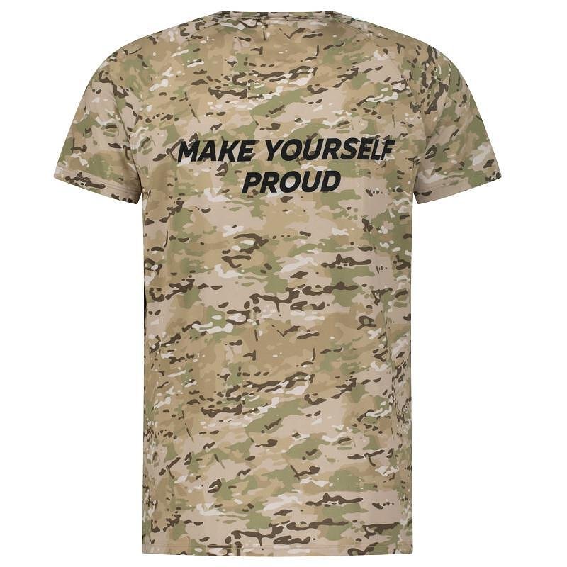 Men's PRO CONDITIONING T-shirt - black camouflage-Copy