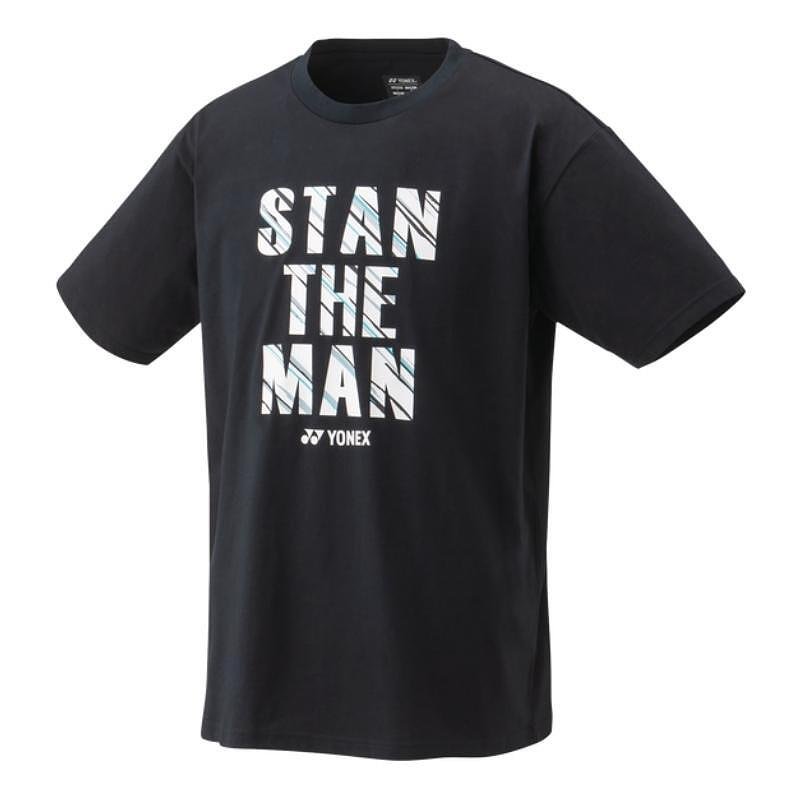 Tricou pentru bărbați Yonex STAN THE MAN Black