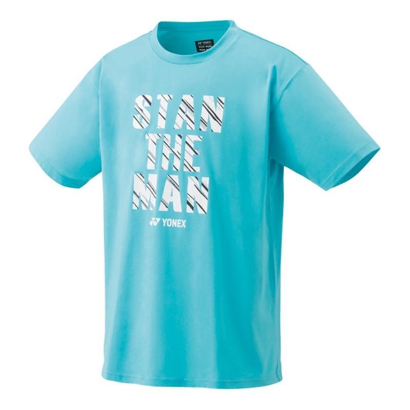 Tricou pentru bărbați Yonex STAN THE MAN Aqua
