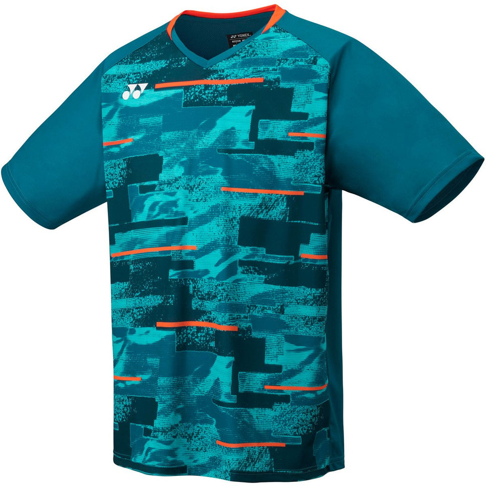Yonex Crew Neck Blue Green Men's T-Shirt