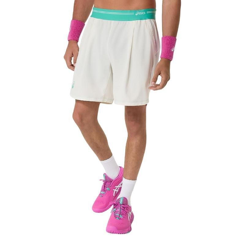 Men's ASICS GAME 7IN Shorts Cream