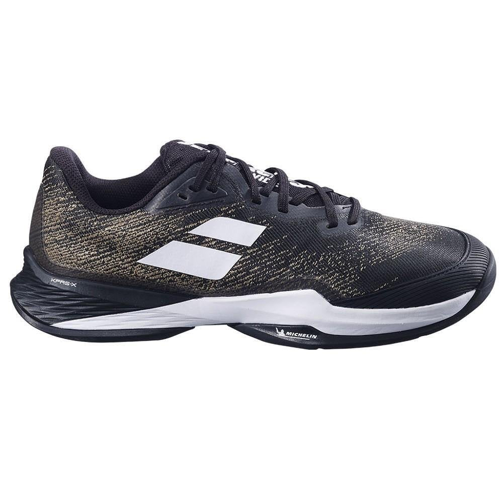 Pantofi sport bărbătești Babolat JET MACH 3 ALL COURT - black, white – pantofi de tenis ușori pentru all courts, stabilitate și confort