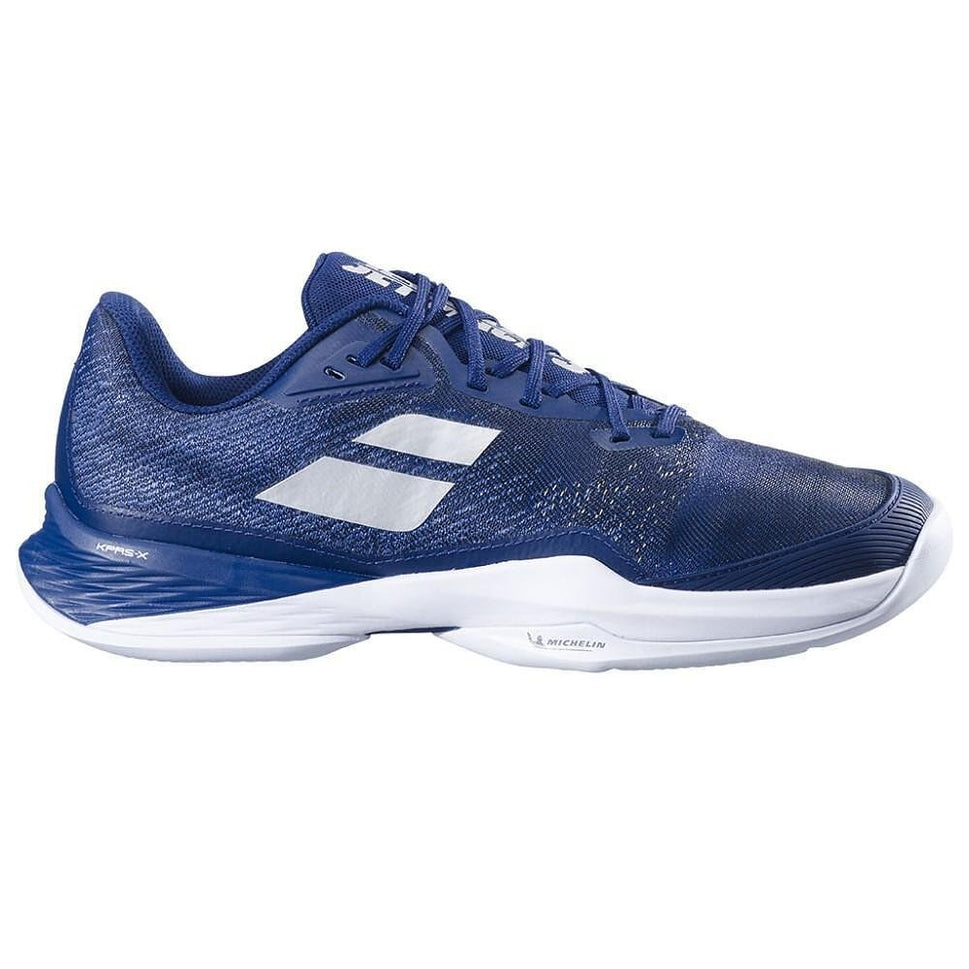 Pantofi sport pentru bărbați Babolat Jet Mach 3 Clay Dark Blue/Silver