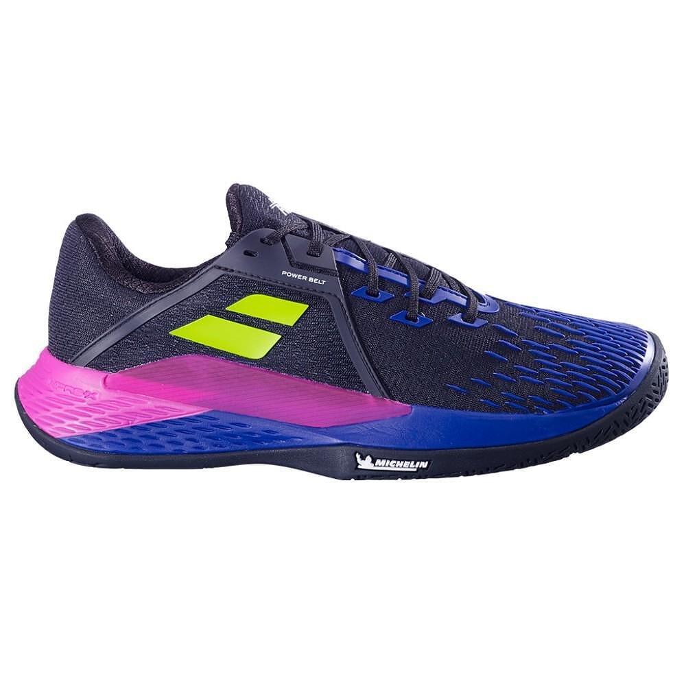 Pantofi sport pentru bărbați Babolat PROPULSE FURY 3 ALL COURT - negru, albastru închis – stabilitate și putere pentru toate suprafețele