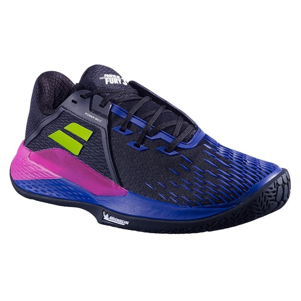 Pantofi sport pentru bărbați Babolat PROPULSE FURY 3 ALL COURT - negru, albastru închis – pantofi de tenis stabili pentru joc pe toate suprafețele