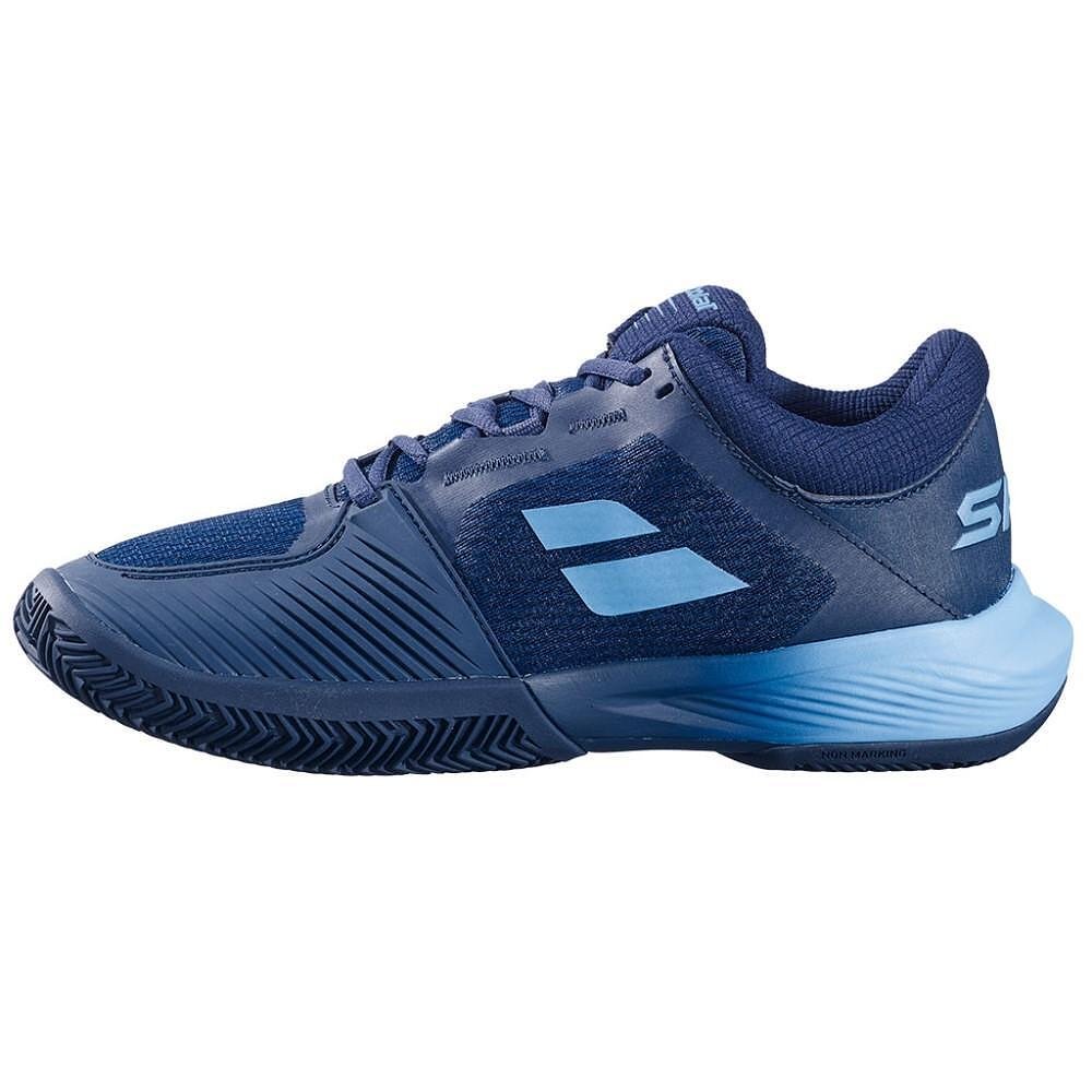 Pantofi sport pentru bărbați Babolat SFX 4 CLAY MEN - drive blue, pantofi de tenis confortabili pentru teren de zgură