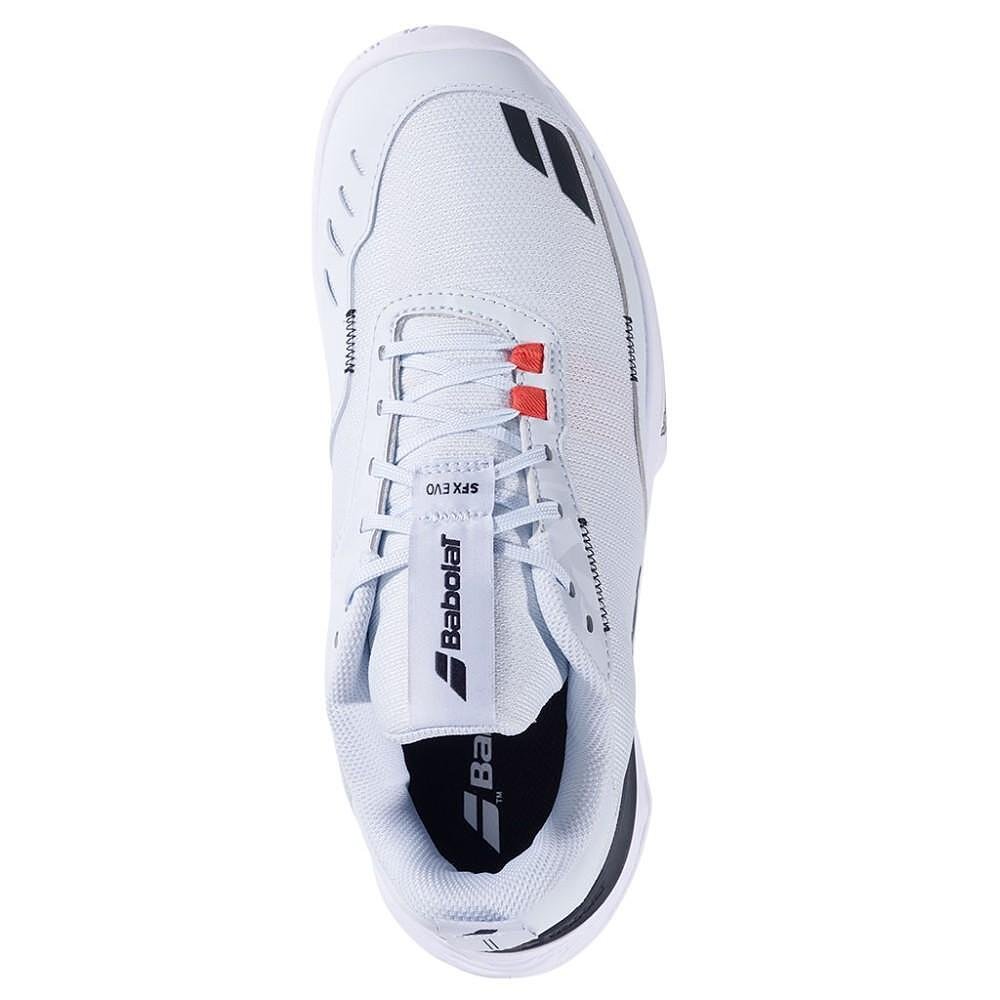 Pantofi sport pentru bărbați Babolat SFX EVO CLAY ILLSION BLUE / BLACK pentru tenis și padel, confort și stabilitate pe teren
