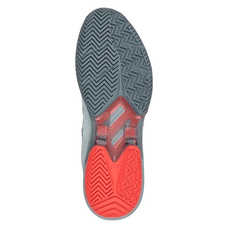 Pantofi sport bărbătești Yonex AD-ACCEL WIDE Mist Blue - talpă pentru stabilitate și aderență pentru tenis și padel