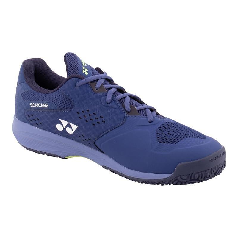 Pantofi sport bărbătești Yonex PC Sonicage CL Navy Blue pentru tenis și padel, cu confort, viteză și stabilitate pe teren