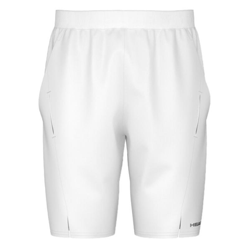 Men's HEAD Performance Shorts / 811504 - WH – white sports shorts for tennis and padel, comfort and freedom of movement