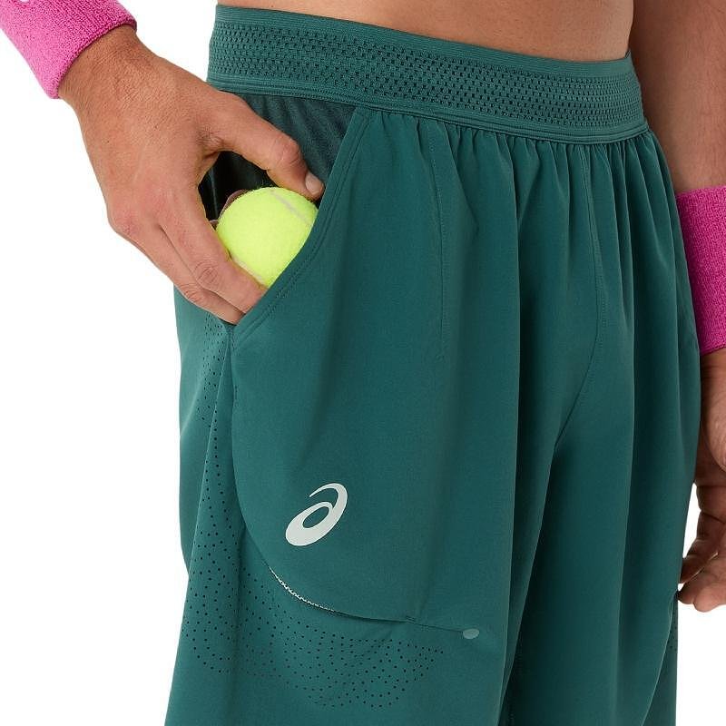 Men's tennis shorts ASICS MATCH LASER CUT 7IN Dark Neptune