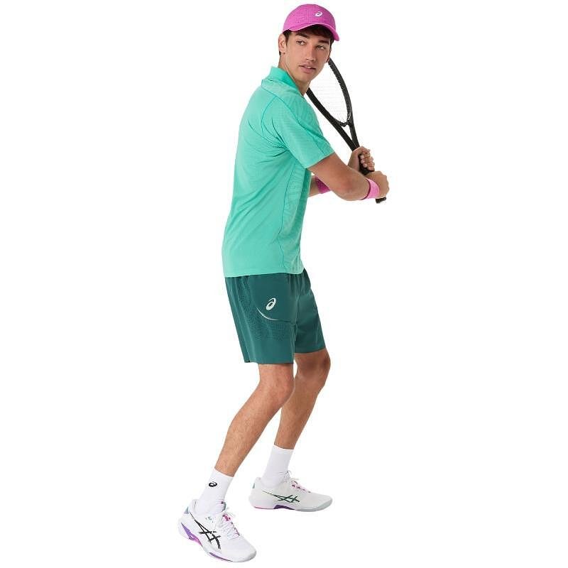 Men's tennis shorts ASICS MATCH LASER CUT 7IN Dark Neptune