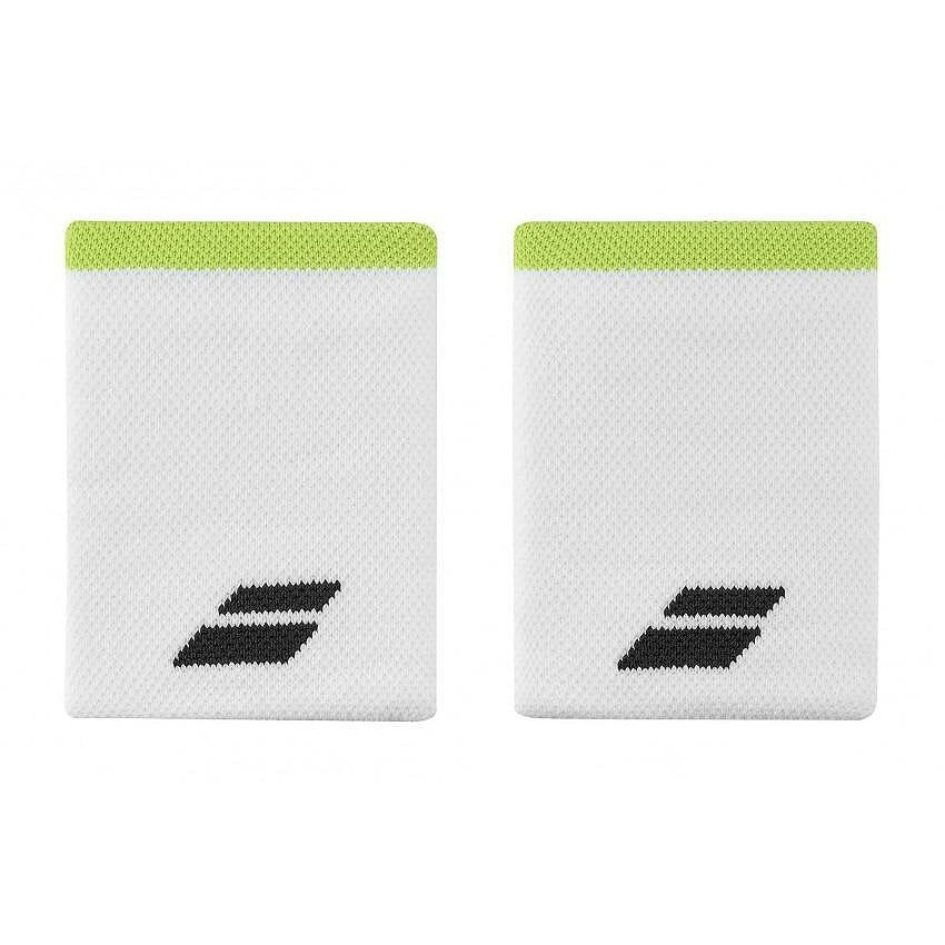 Накитници Babolat LOGO JUMBO WRISTBAND AERO - бял