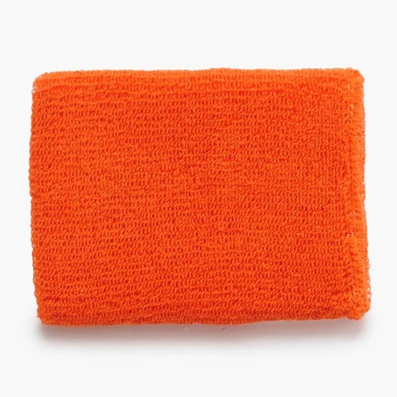 Yonex AC492EX Cyber Orange wristband – an absorbent, comfortable wristband for tennis, badminton and squash.