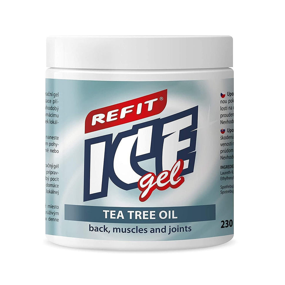 Refit Cooling Gel Ice Gel Tea Tree Oil 230 Ml