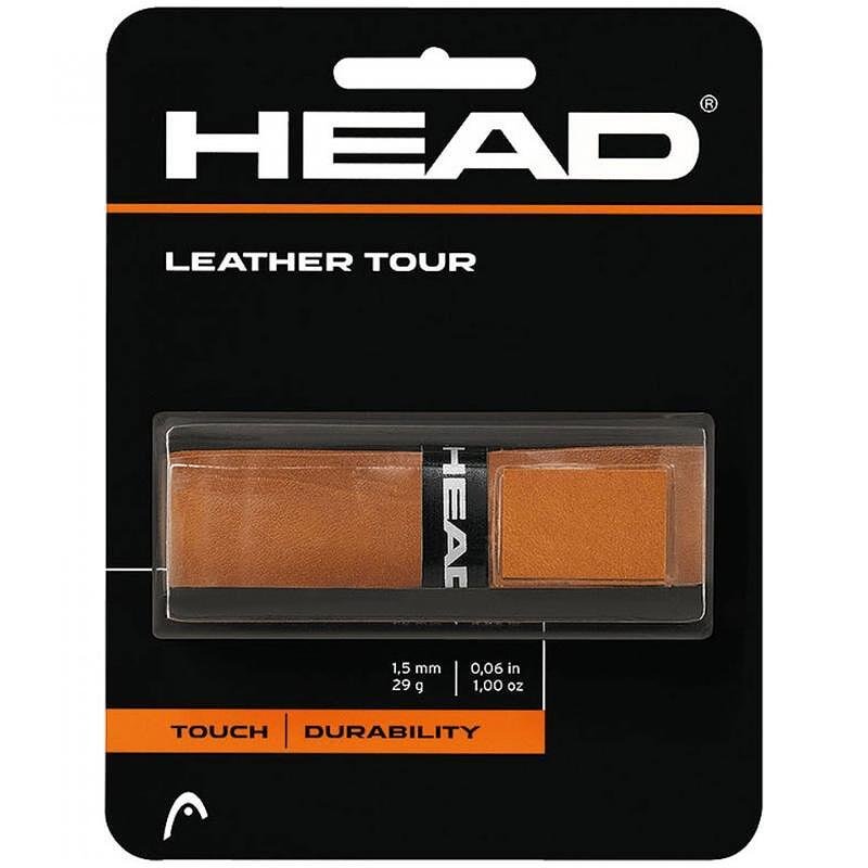 Основен грип Head LEATHER TOUR 282010, кожен грип 1,5 мм за комфорт и дълготрайност