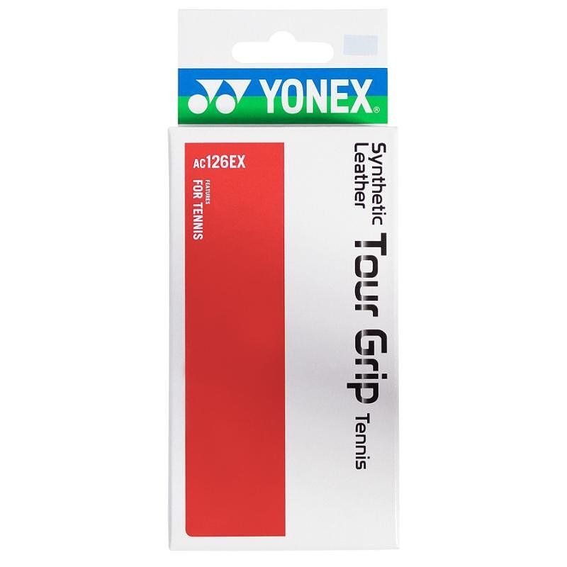 Основен грип Yonex EXCEL CORE White - бял синтетичен кожен грип за тенис и падел с по-добра стабилност.