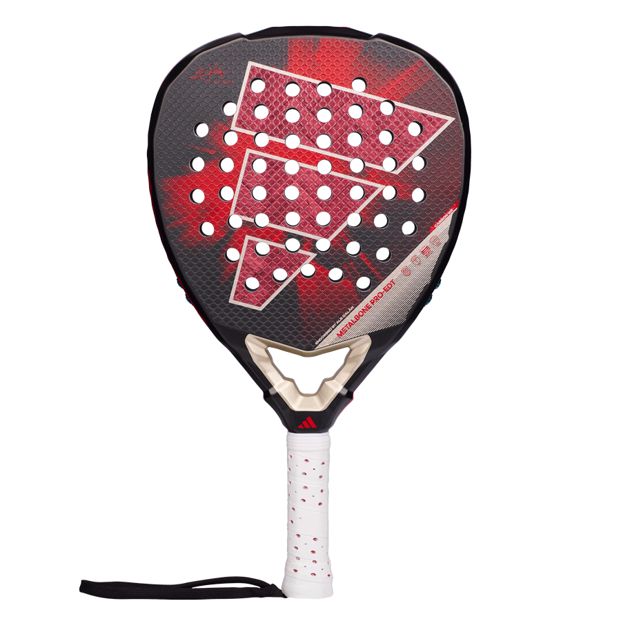 adidas Metalbone Pro EDT 2026 padel racket by Ale Galán – limited-edition professional padel racket with a diamond shape, Carbon Aluminized 16K, Eva Soft Performance and adjustable balance for maximum