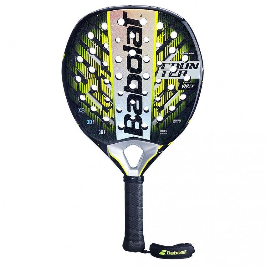 Rachetă de padel Babolat COUNTER VIPER 2.5 2025 – rachetă de padel pentru control și stabilitate, potrivită pentru joc defensiv