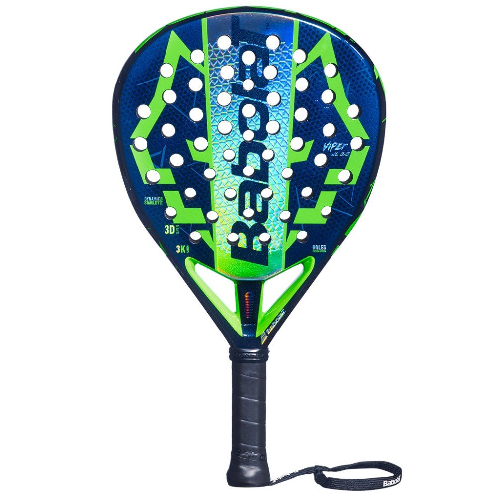 Rachetă de padel Babolat VIPER JUAN LEBRON 3.0 FW – rachetă puternică de padel pentru jucători ofensivi.