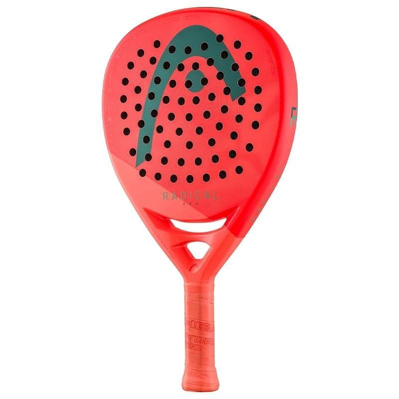 Padel racket Head Radical Pro 2026 - red padel racket for control, stability and power in tournament style